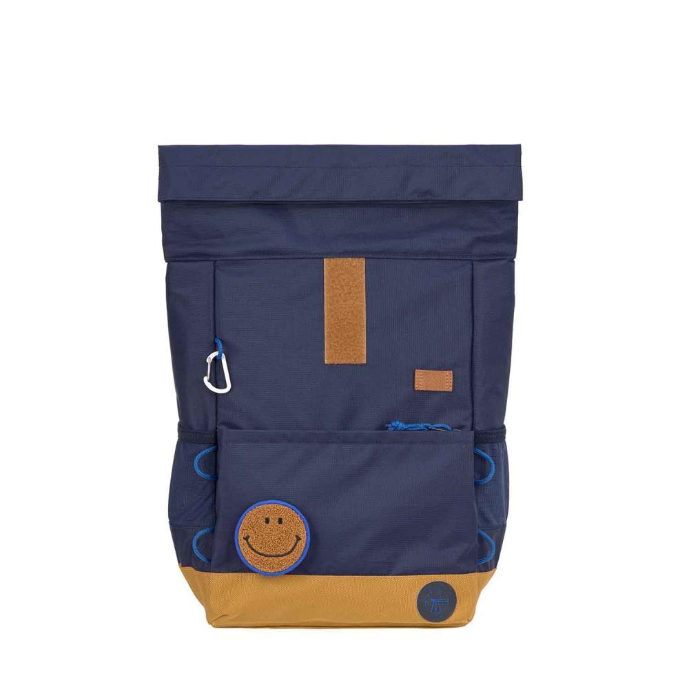 Lässig Medium Happy Prints Little Gang Navy Rolltop Kindergartenrucksack