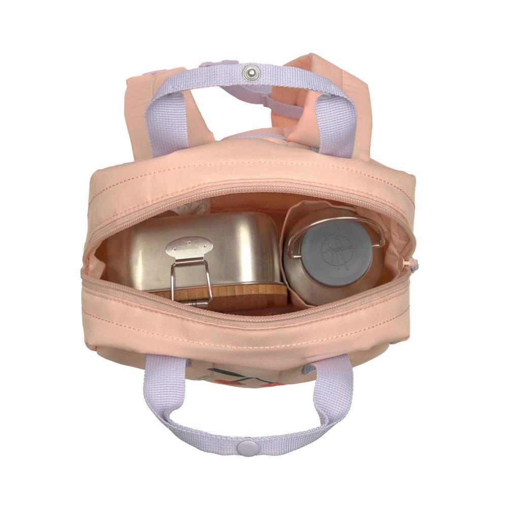 Lässig Mini Square Little Gang Cherry Peach Kinderrucksack