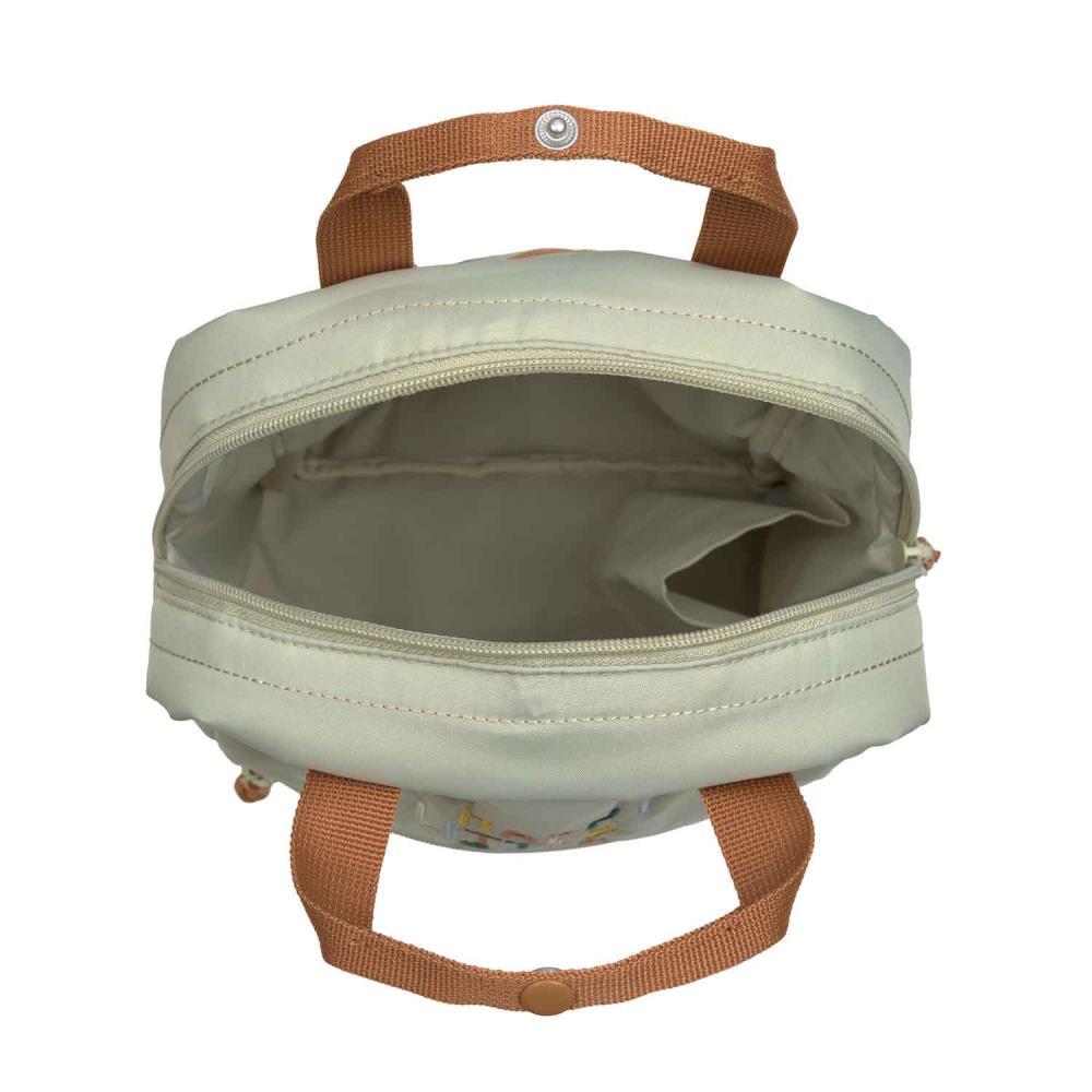 Lässig Mini Square Little Gang Light Khaki Kinderrucksack