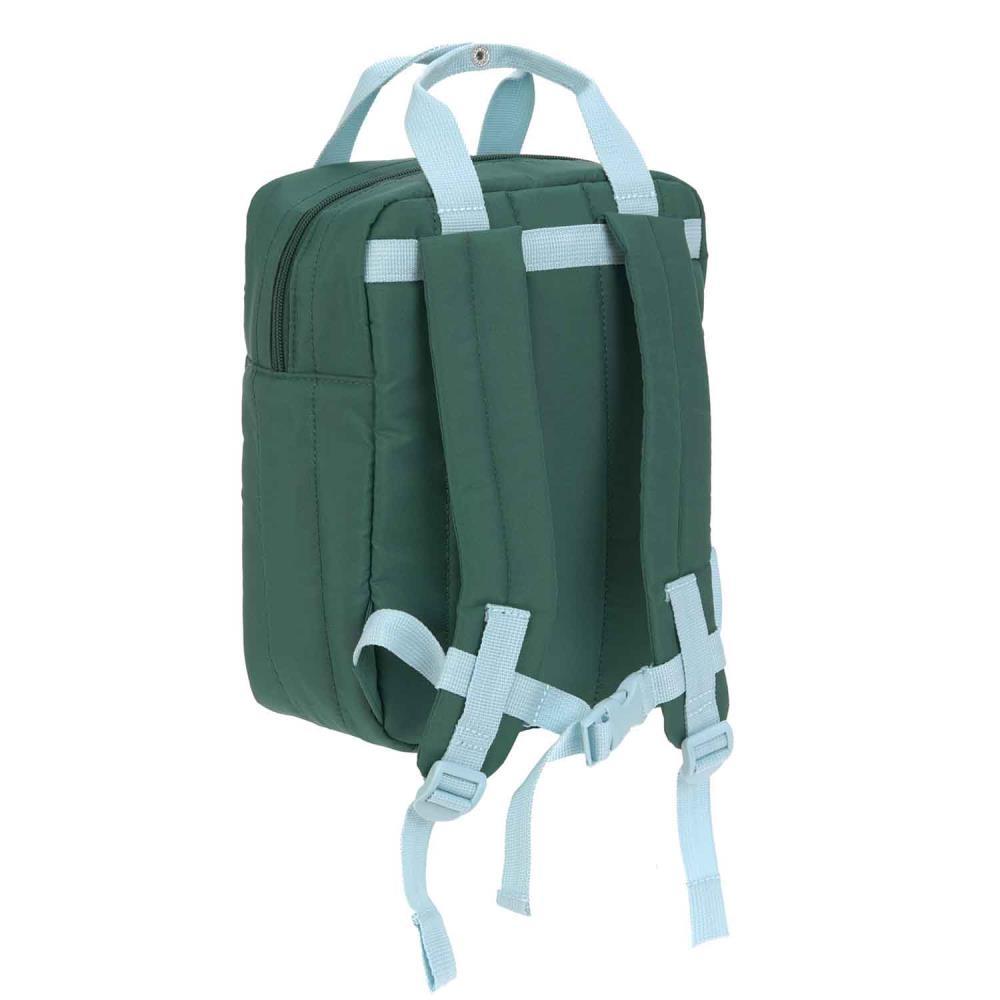 Lässig Mini Square Little Gang Lemon Dark Green Kinderrucksack