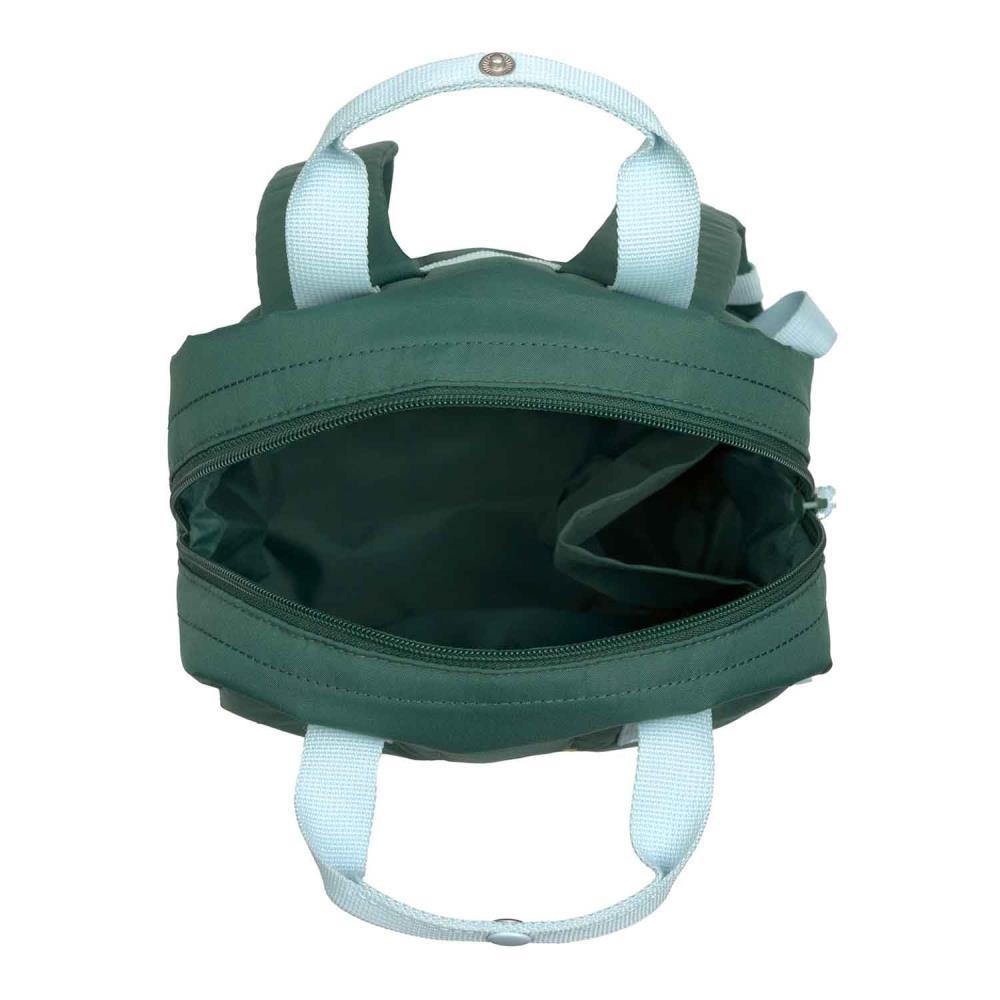 Lässig Mini Square Little Gang Lemon Dark Green Kinderrucksack