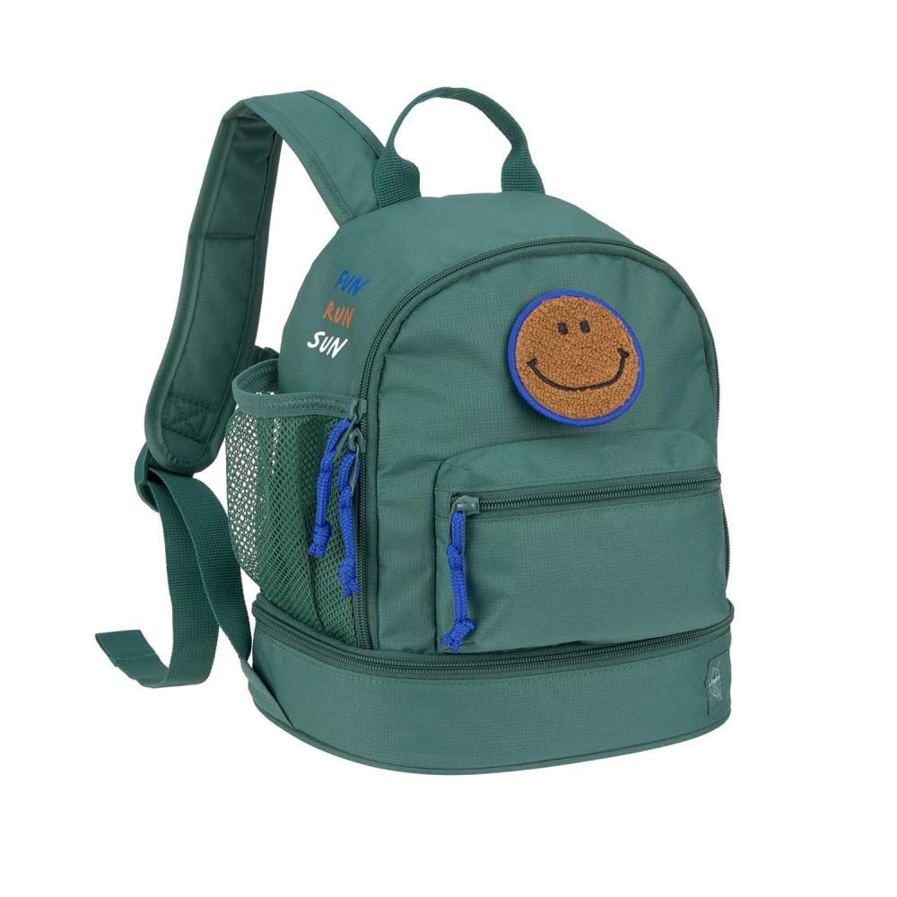 Lässig Mini Little Gang Dark Green Kindergartenrucksack