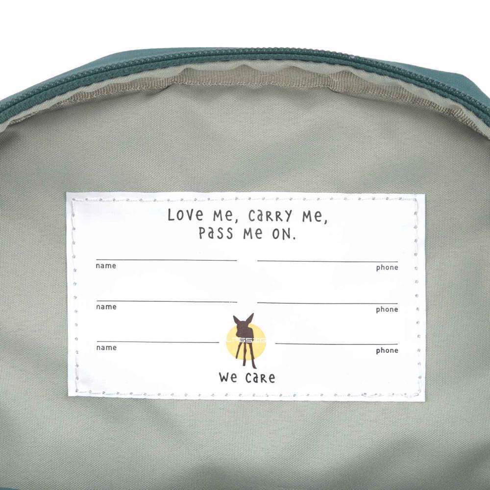 Lässig Mini Little Gang Dark Green Kindergartenrucksack