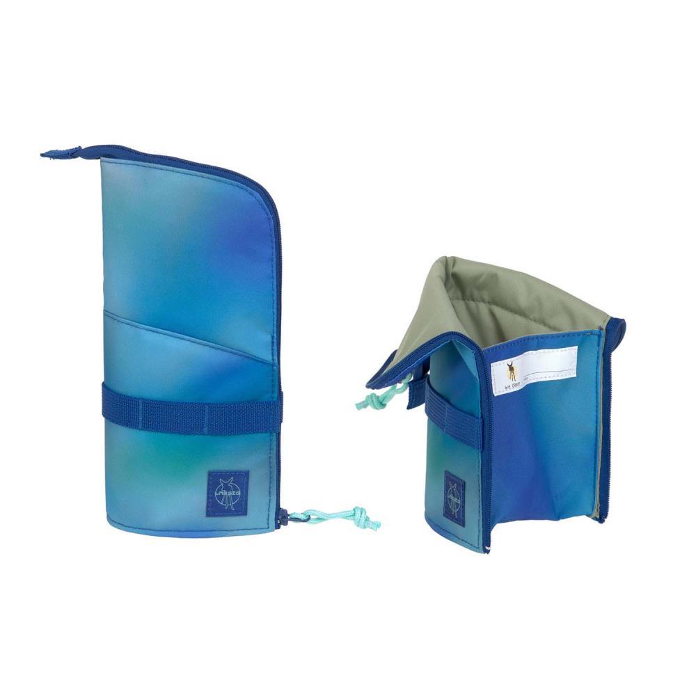 Lässig Boxy Unique Gradient Green Blue Schulranzen Set 7tlg.