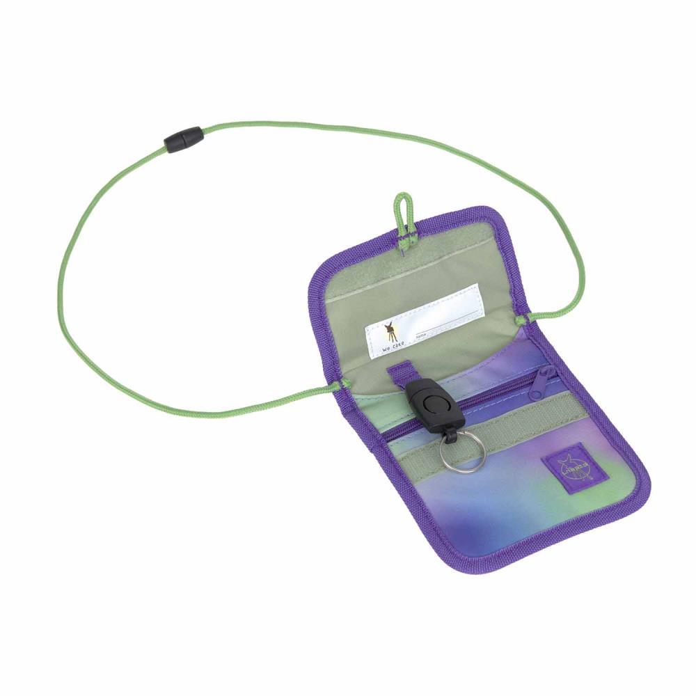 Lässig Boxy Unique Gradient Green Purple Schulranzen Set 7tlg.