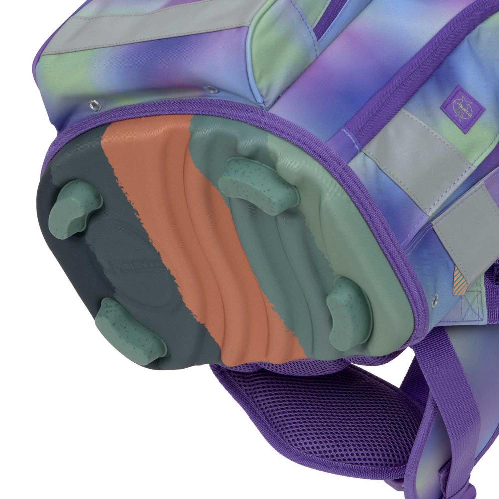 Lässig Boxy Unique Gradient Green Purple Schulranzen Set 7tlg.