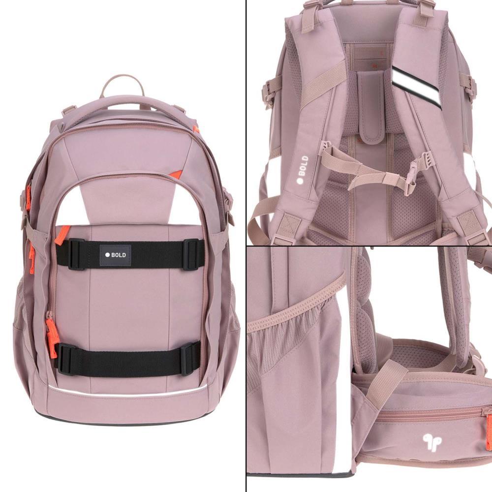 Lässig Bold Origin Mauve Schulrucksack