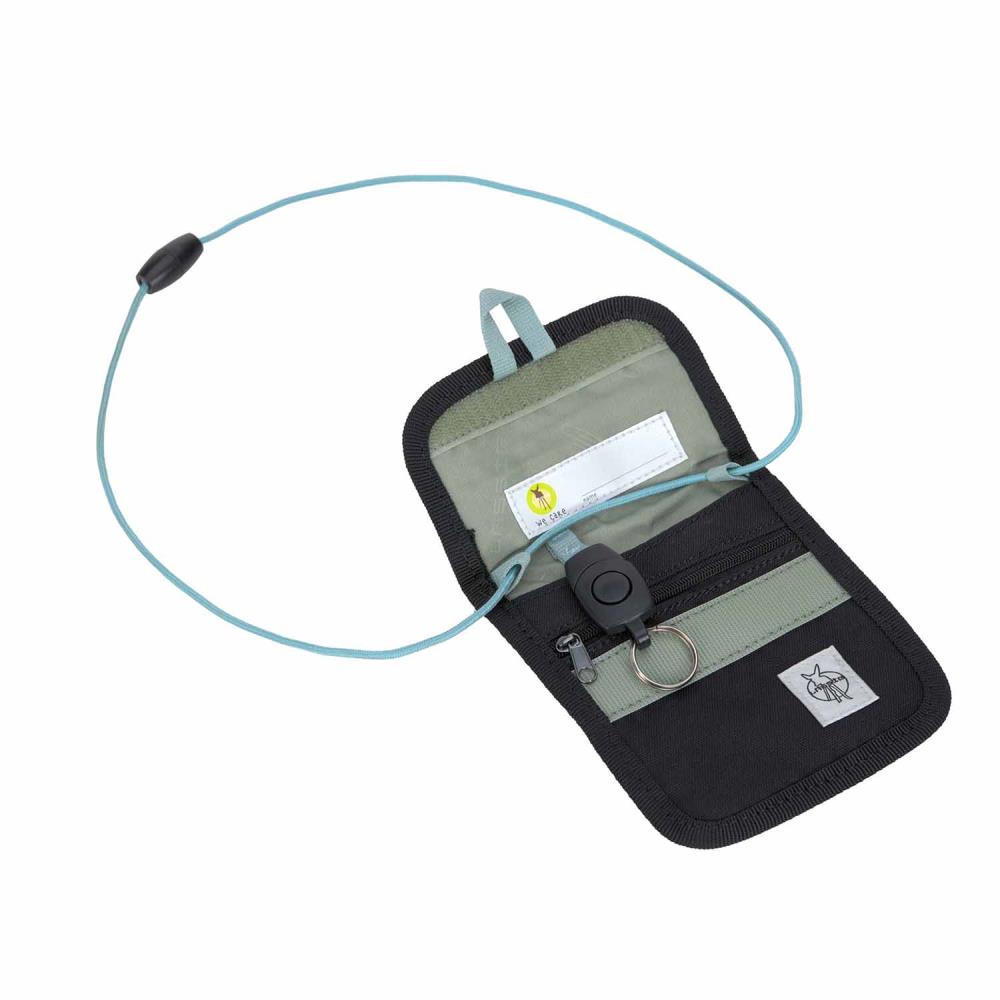 Lässig Slim Unique Black Schulranzen Set 7tlg.