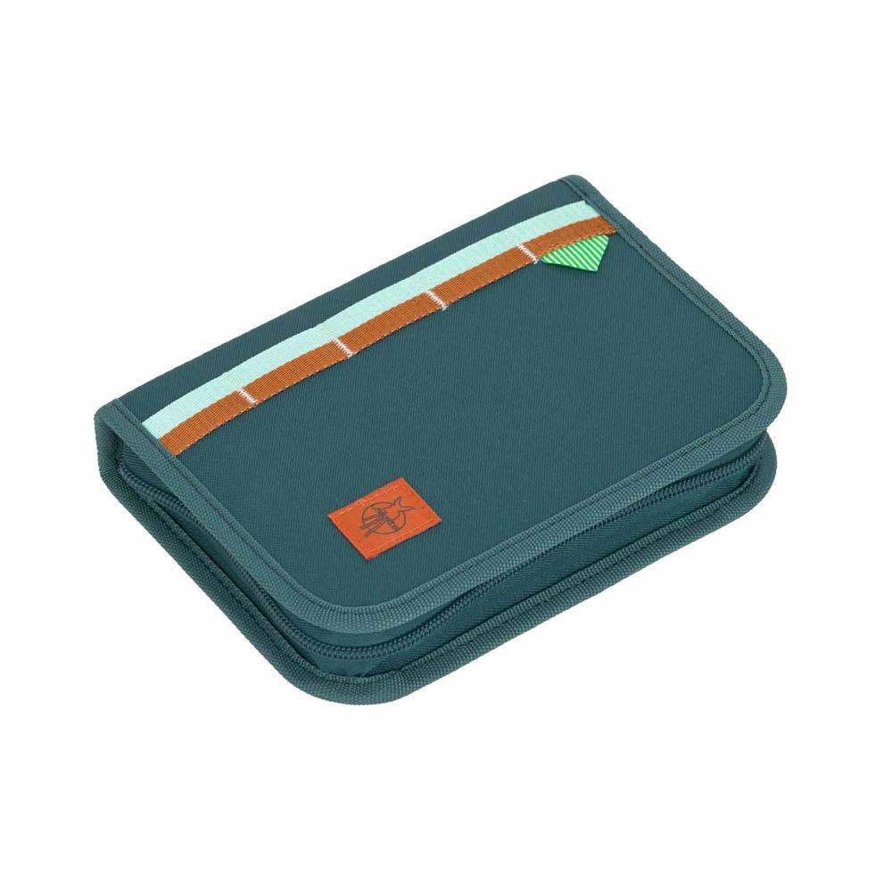 Lässig Slim Unique Dark Green Schulranzen Set 7tlg.