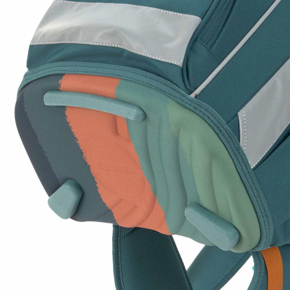 Lässig Slim Unique Dark Green Schulranzen Set 7tlg.