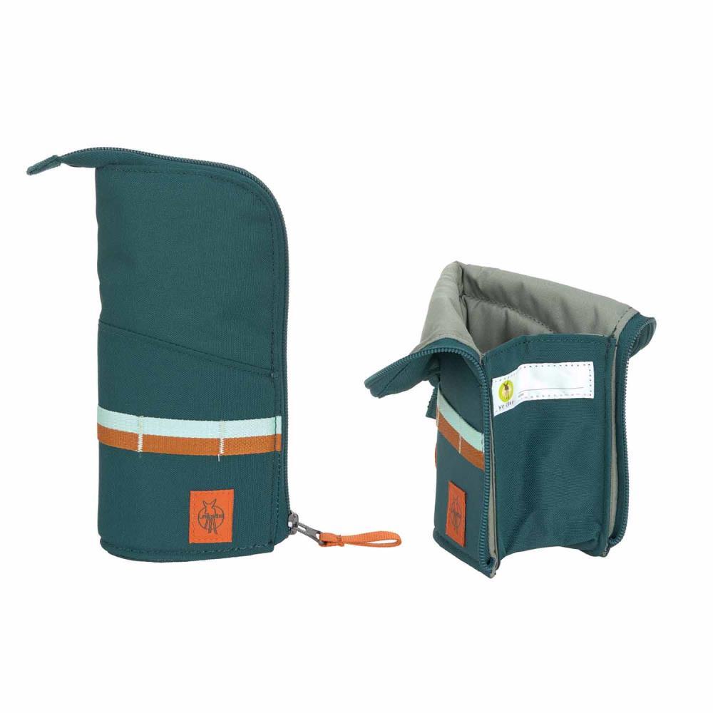 Lässig Slim Unique Dark Green Schulranzen Set 7tlg.