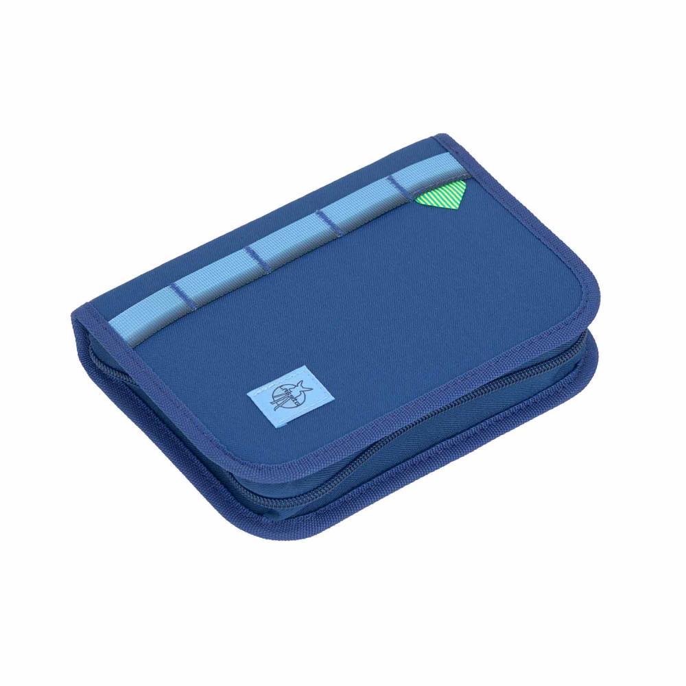 Lässig Slim Unique Dark Blue Schulranzen Set 7tlg.