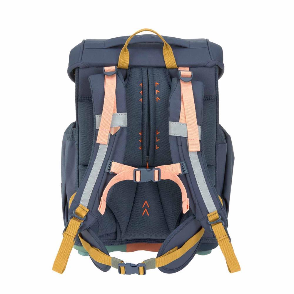 Lässig Slim Unique Navy Schulranzen Set 7tlg.