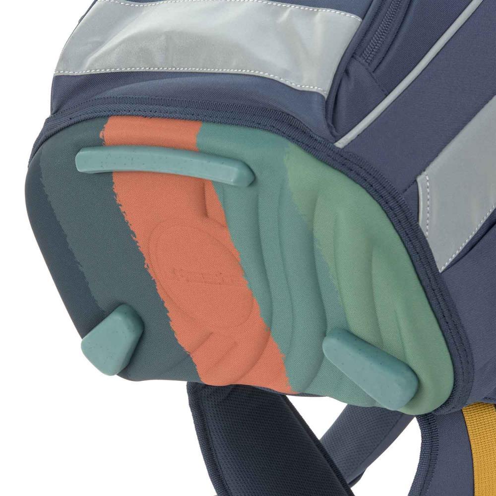 Lässig Slim Unique Navy Schulranzen Set 7tlg.