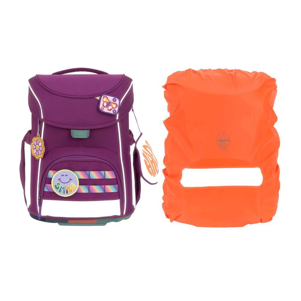 Lässig Slim Unique Lilac Schulranzen Set 7tlg.