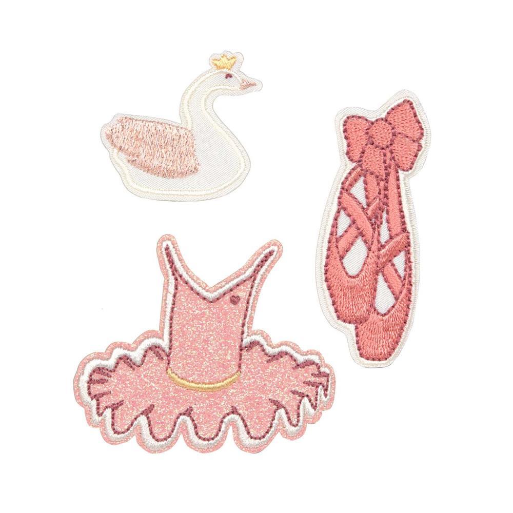 Lässig Ballet Textil Sticker 3tlg.