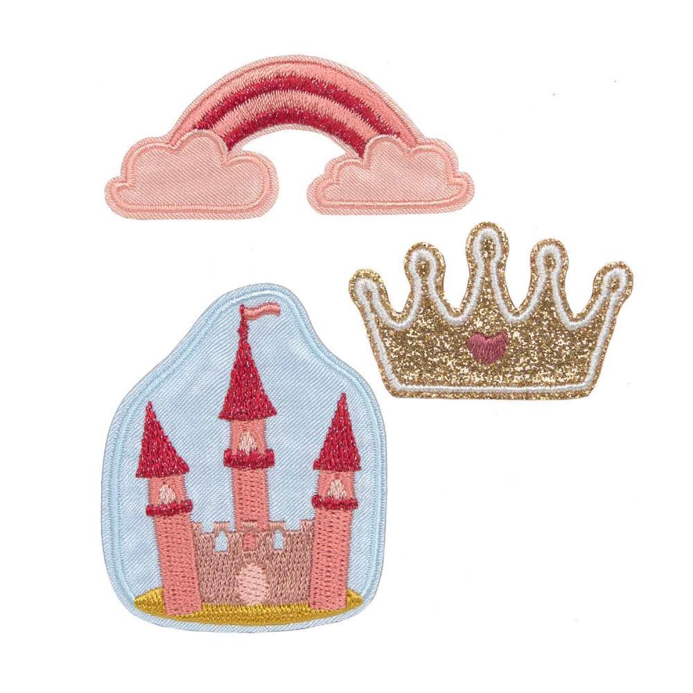 Lässig Kingdom Textil Sticker 3tlg.