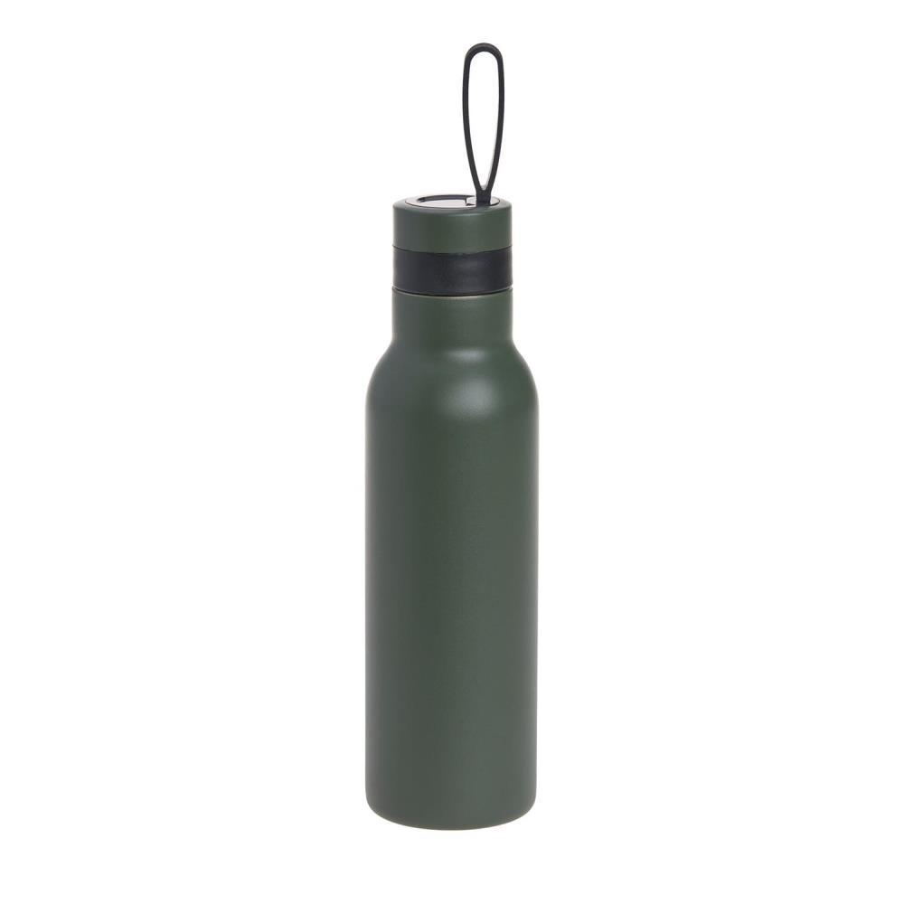 Lässig Bold Dark Olive Edelstahl Doppelwandig Trinkflasche