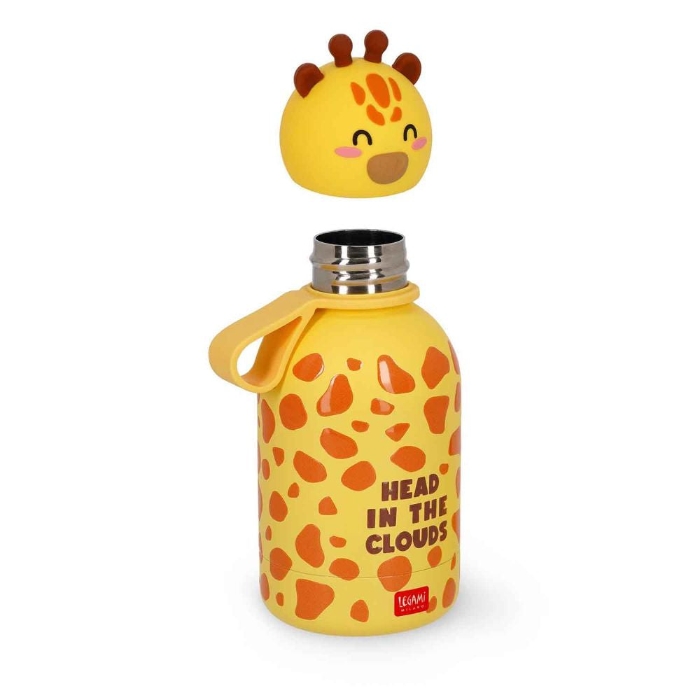 Legami Trinkflasche Giraffe Edelstahl 310 ml