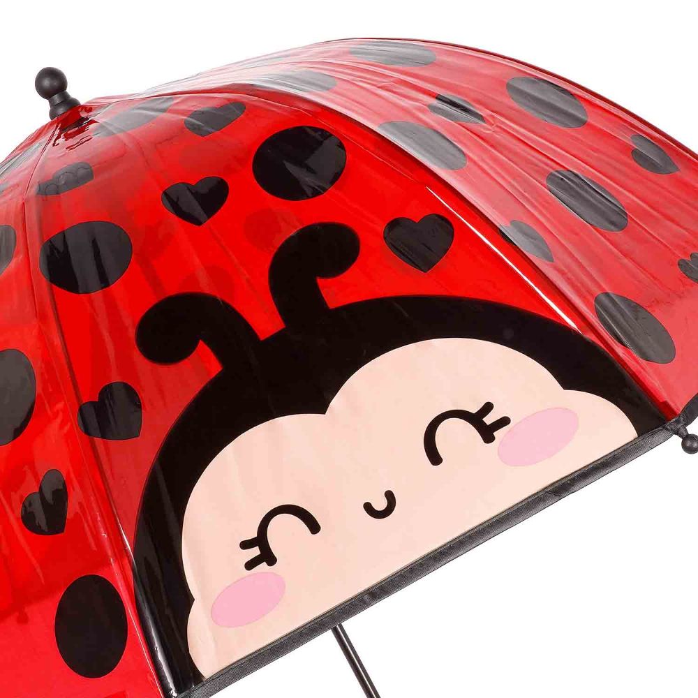 Legami Regenschirm Dancing in the rain Ladybug Marienkäfer