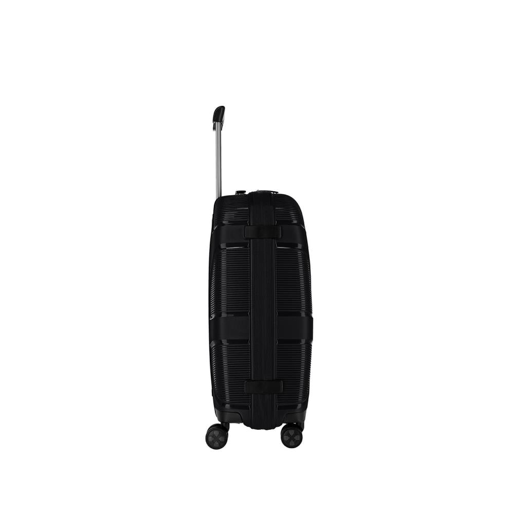 Impackt IP1 USB Port Lava Black 4-Doppelrollen Trolley S 55 cm