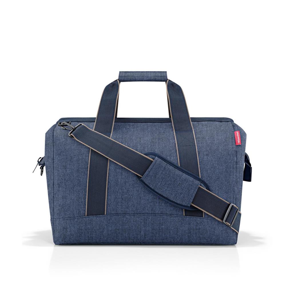 Reisenthel Allrounder L Herringbone Dark Blue Reisetasche