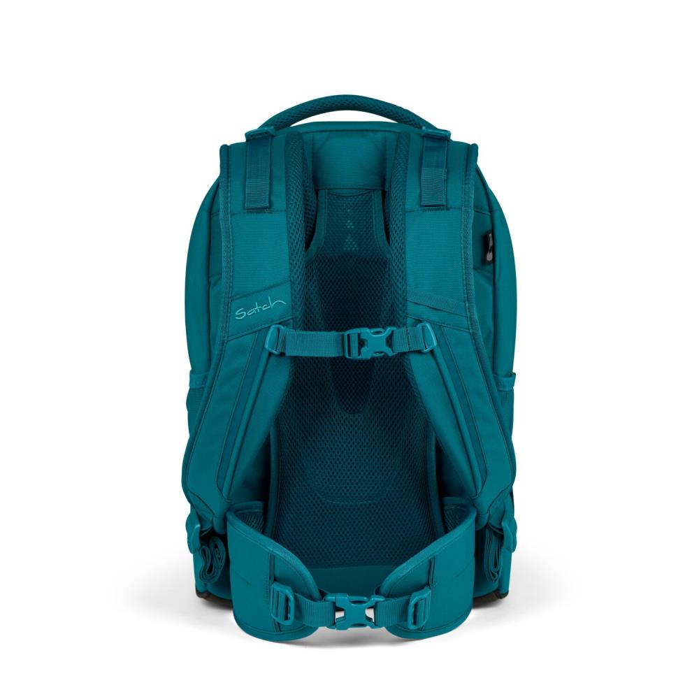 Satch Pack Deep Petrol Schulrucksack Set 3tlg.