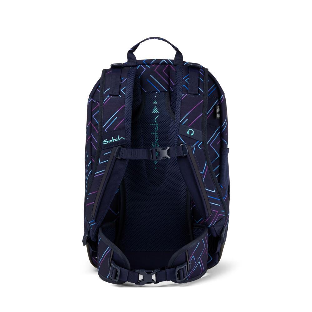 Satch Air Purple Laser Schulrucksack