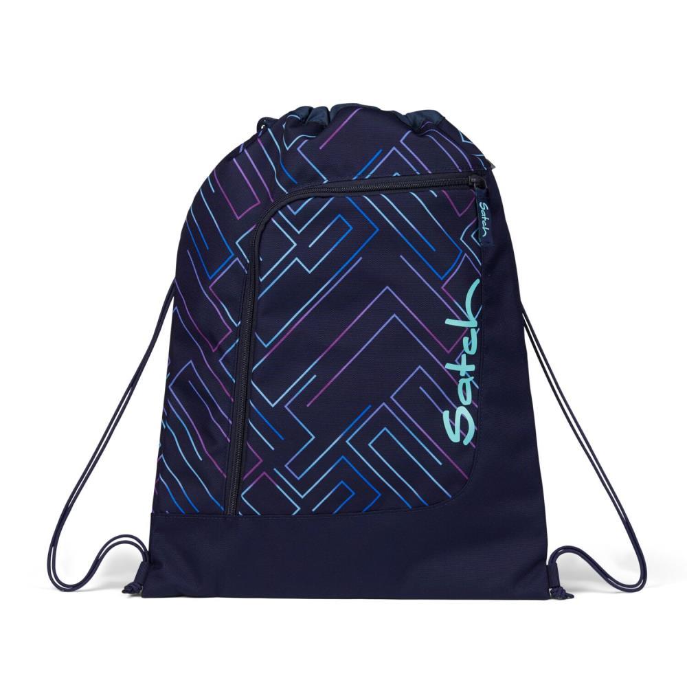 Satch Match Purple Laser Pencil Slider Light Edition Schulrucksack Set 3tlg.