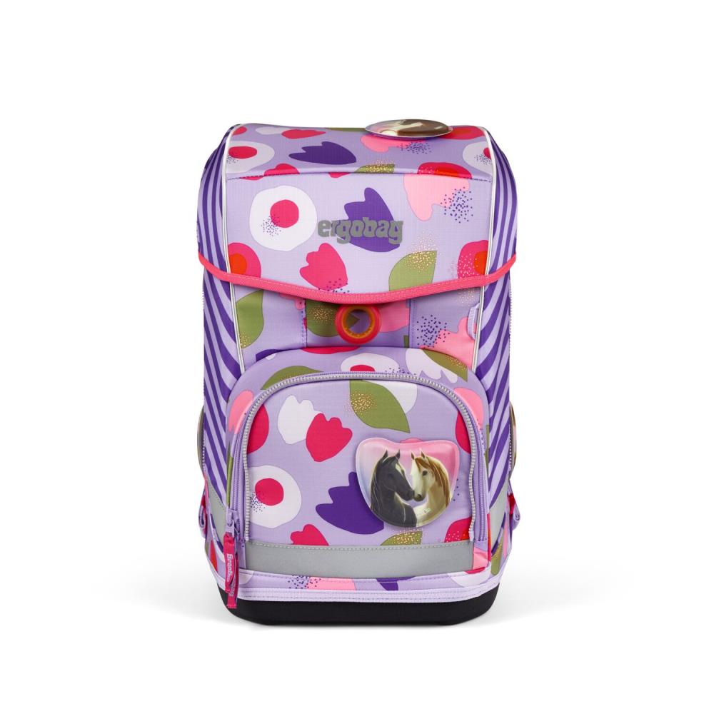 Ergobag Cubo Light BlütenzauBär Schulranzen Set 6tlg.