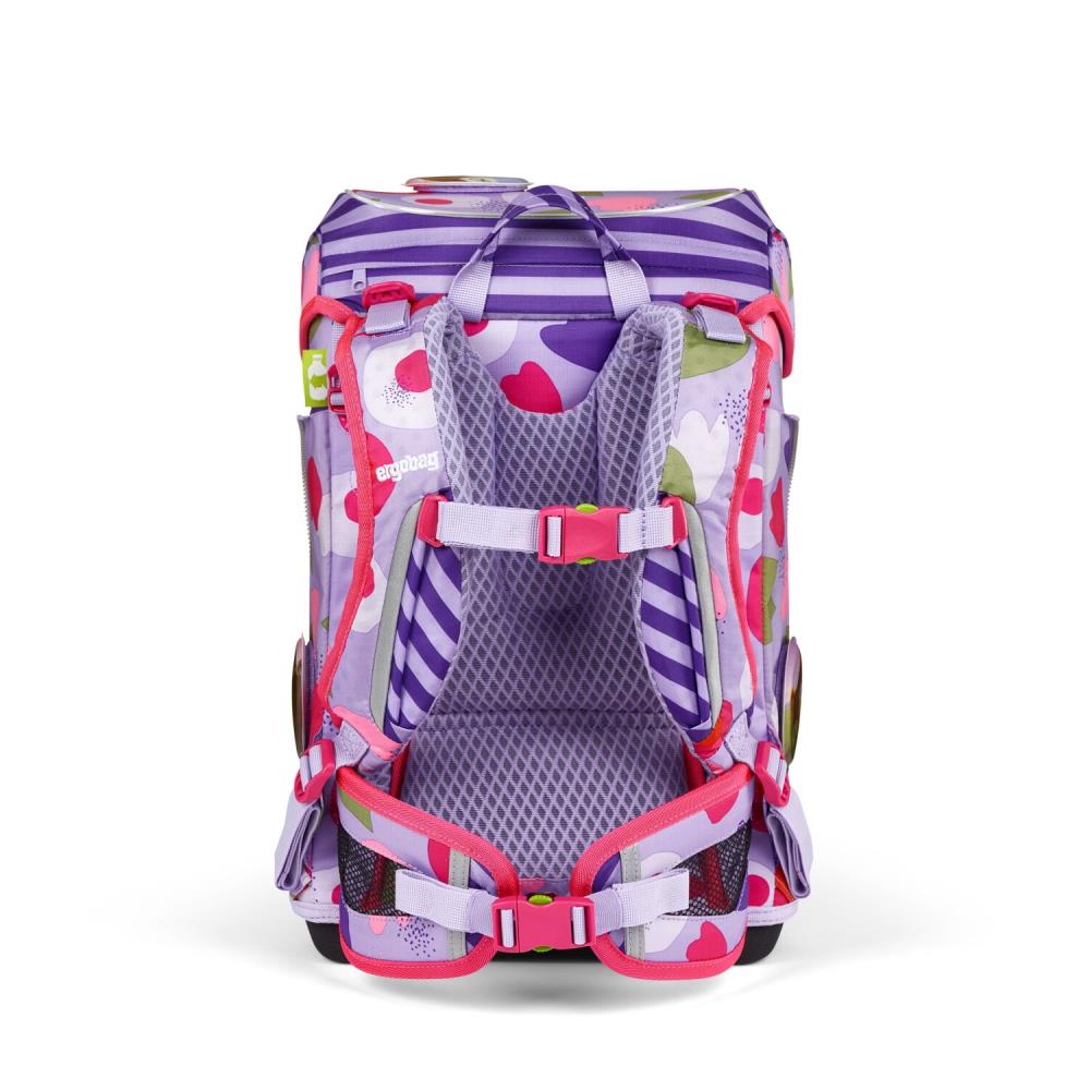 Ergobag Cubo Light BlütenzauBär Schulranzen Set 6tlg.
