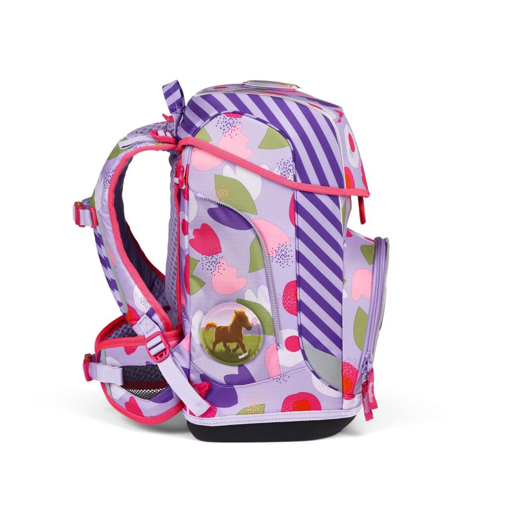 Ergobag Cubo Light BlütenzauBär Schulranzen Set 6tlg.