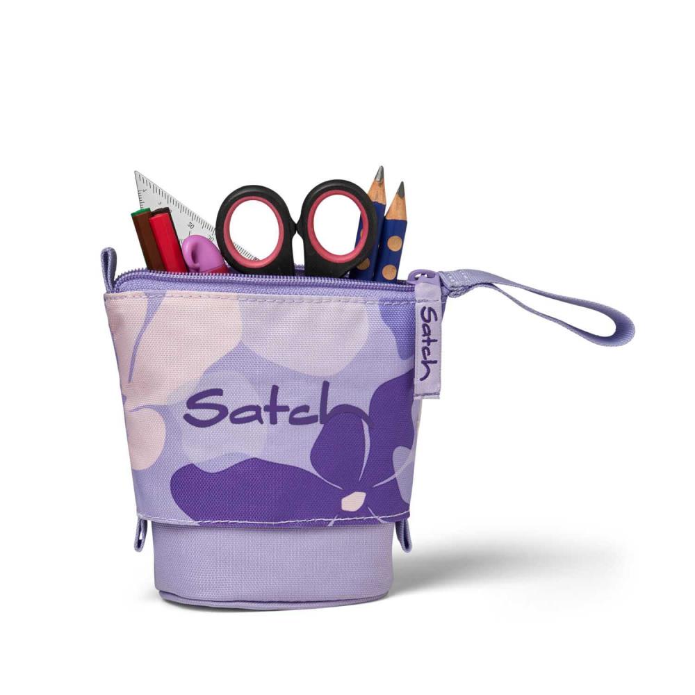 Satch Pack Lilac Blossom Pencil Slider Edition Schulrucksack Set 3tlg.