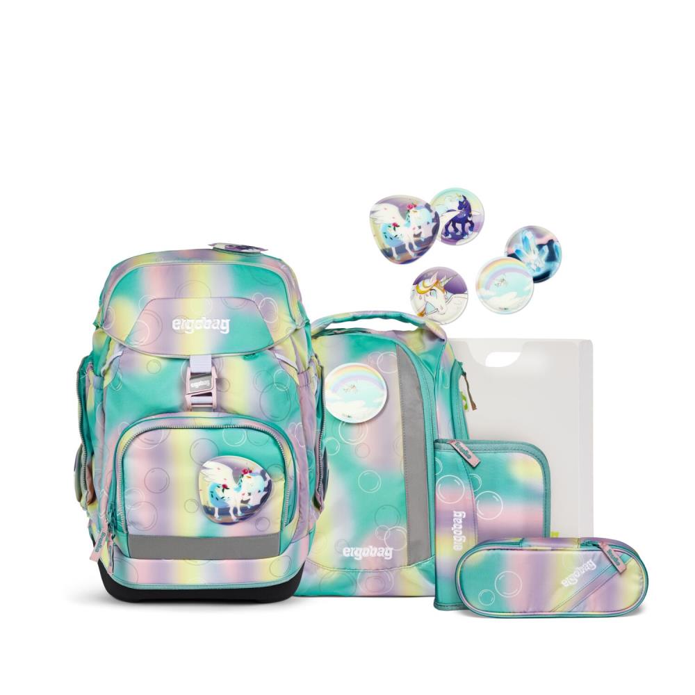 Ergobag Pack ZauBärwelt Reflex Glow Edition Schulrucksack Set 6tlg.