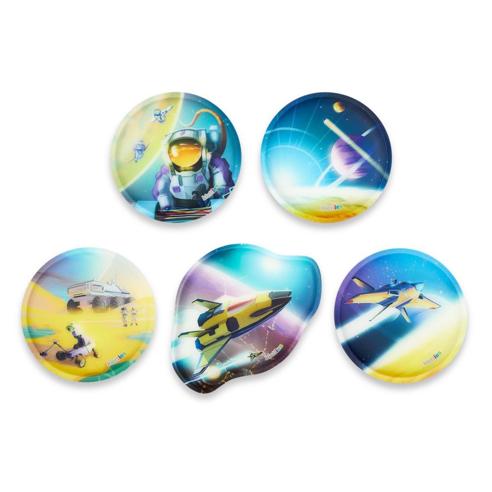 Ergobag Cubo RaumfahrBär Galaxy Glow Edition Schulranzen Set 5tlg.