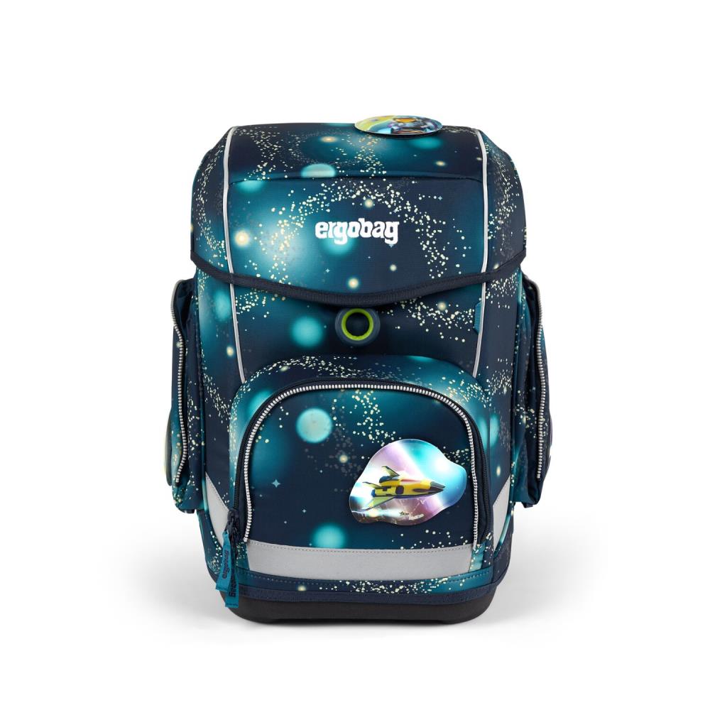 Ergobag Cubo RaumfahrBär Galaxy Glow Edition Schulranzen Set 5tlg.