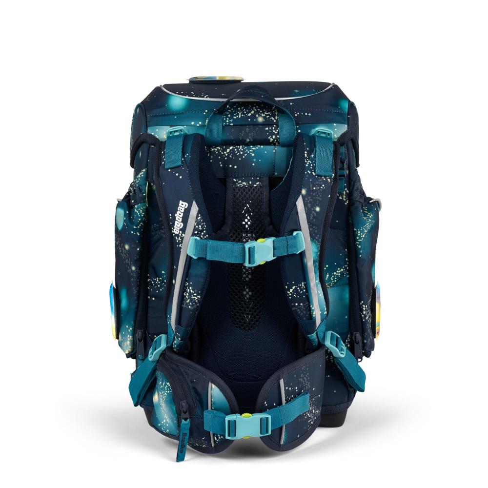 Ergobag Cubo RaumfahrBär Galaxy Glow Edition Schulranzen Set 5tlg.
