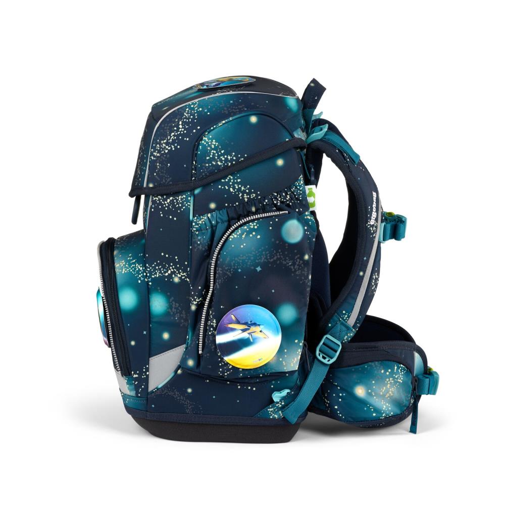 Ergobag Cubo RaumfahrBär Galaxy Glow Edition Schulranzen Set 5tlg.