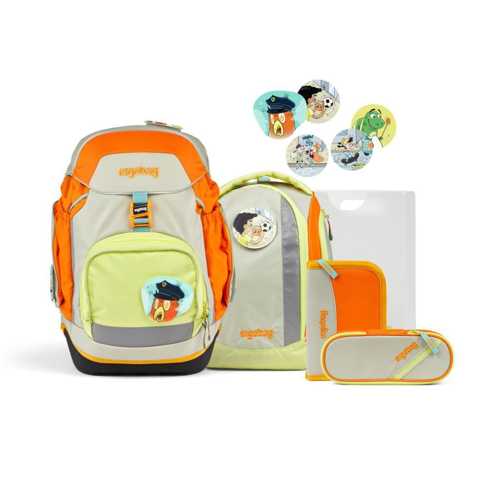 Ergobag Pack Stadtbärwohner Comic Adventure Edition Schulrucksack Set 6tlg.