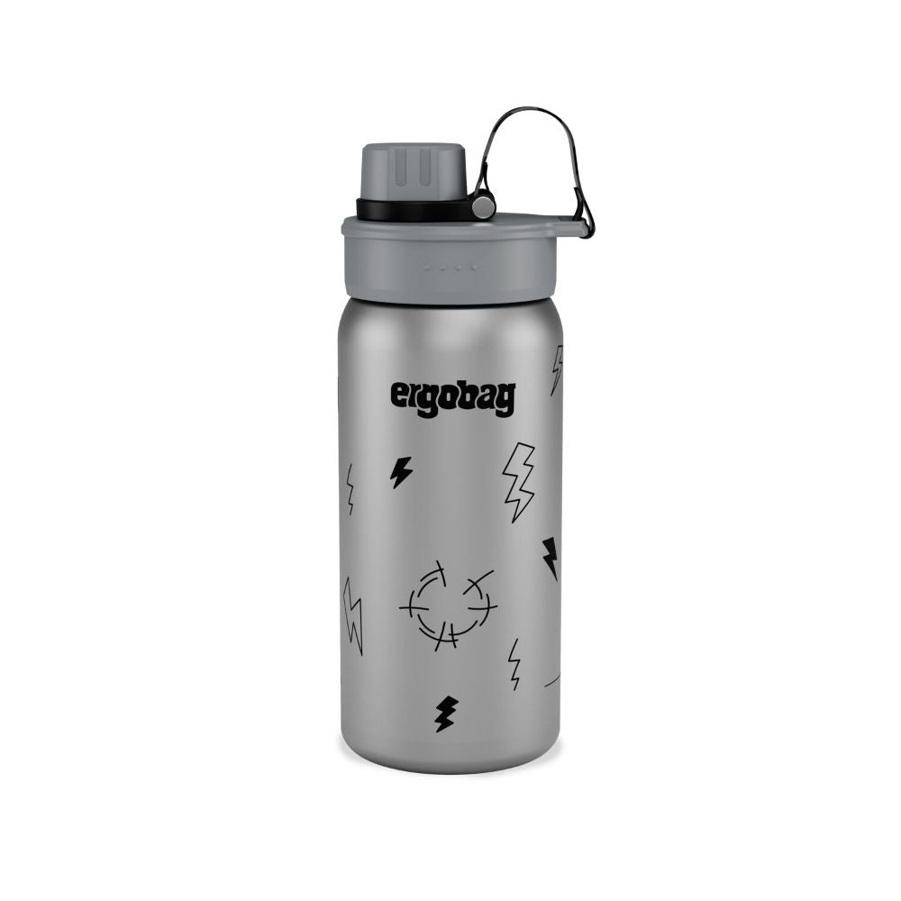 Ergobag Edelstahl Trinkflasche Gewitter 0,5 l