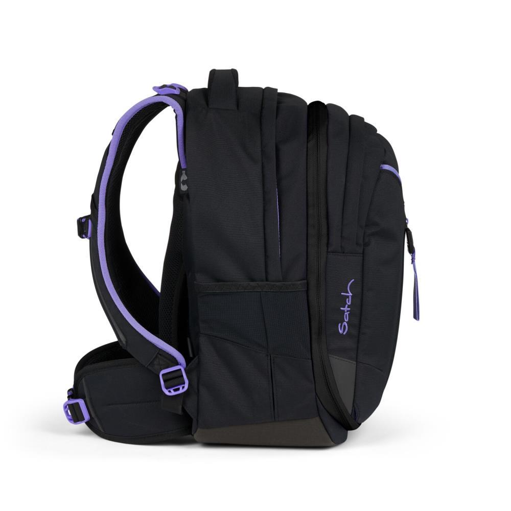 Satch Match Purple Phantom Schulrucksack Set 2tlg.