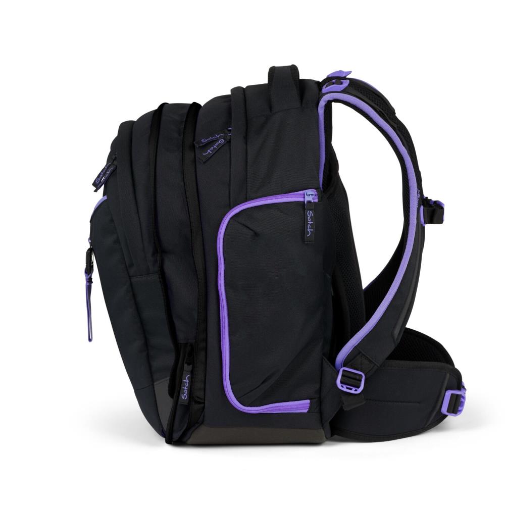 Satch Match Purple Phantom Schulrucksack Set 2tlg.