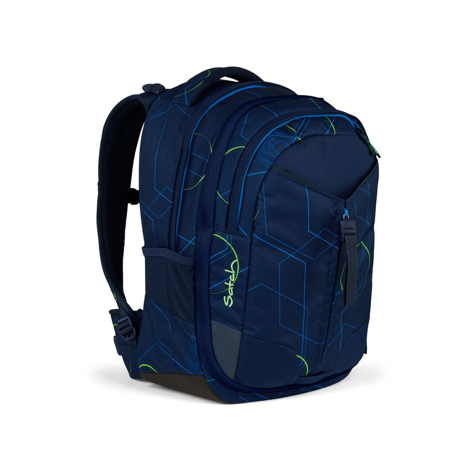 Satch Match Blue Tech Schulrucksack
