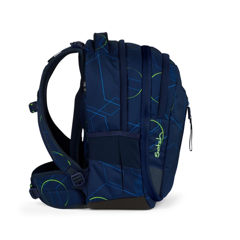 Satch Match Blue Tech Schulrucksack Set 2tlg.