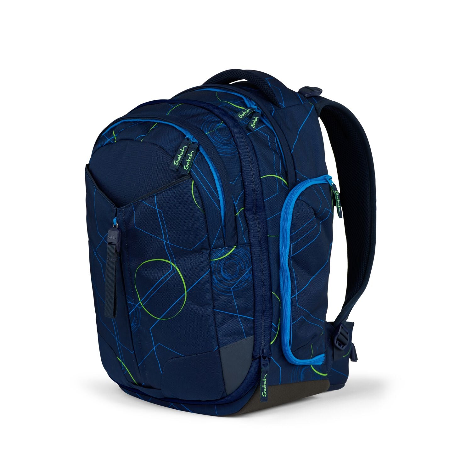 Satch Match Blue Tech Schulrucksack