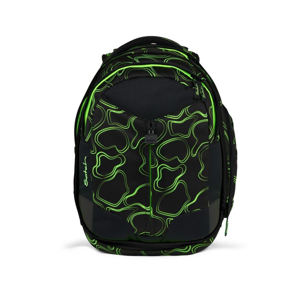 Satch Match Green Supreme Schulrucksack Set 2tlg.