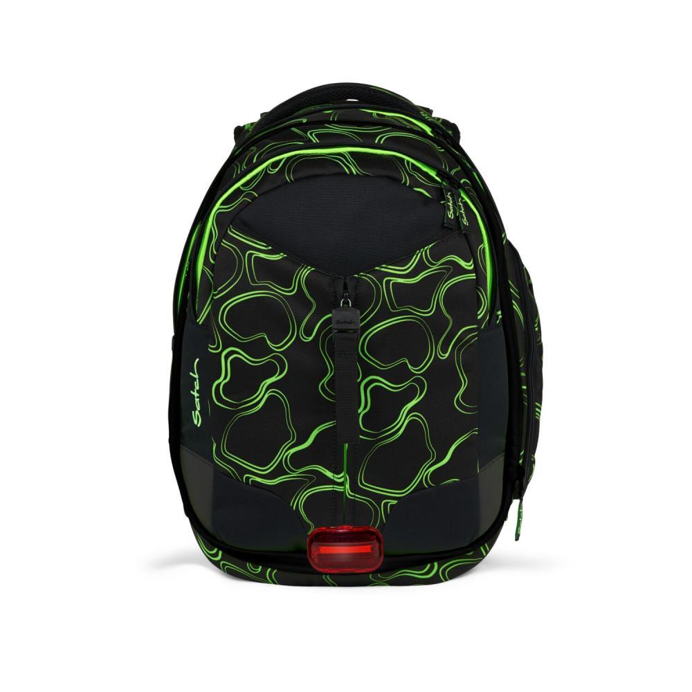 Satch Match Green Supreme Schulrucksack Set 2tlg.
