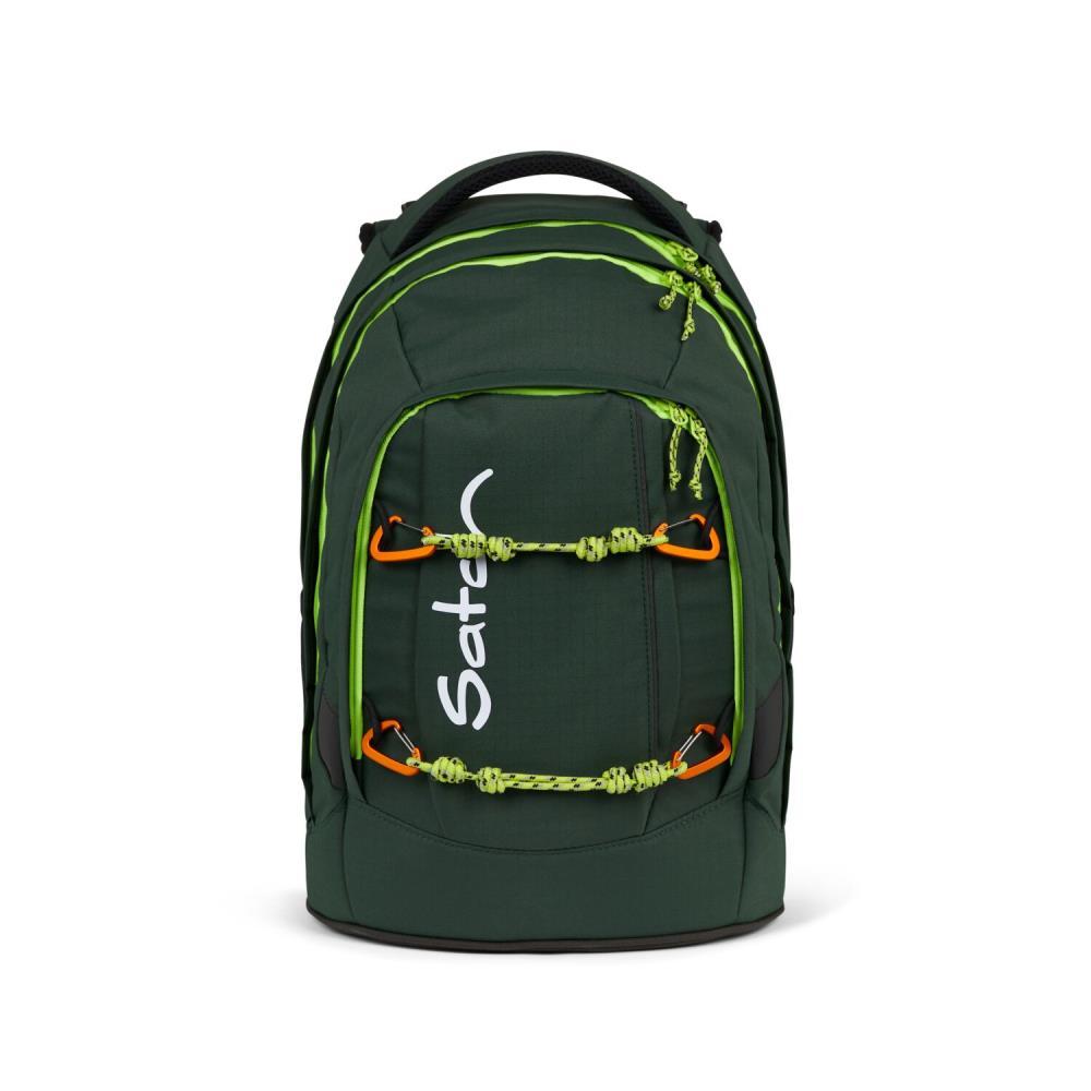 Satch Pack Green Explorer Adventure Special Edition Schulrucksack Set 3tlg.