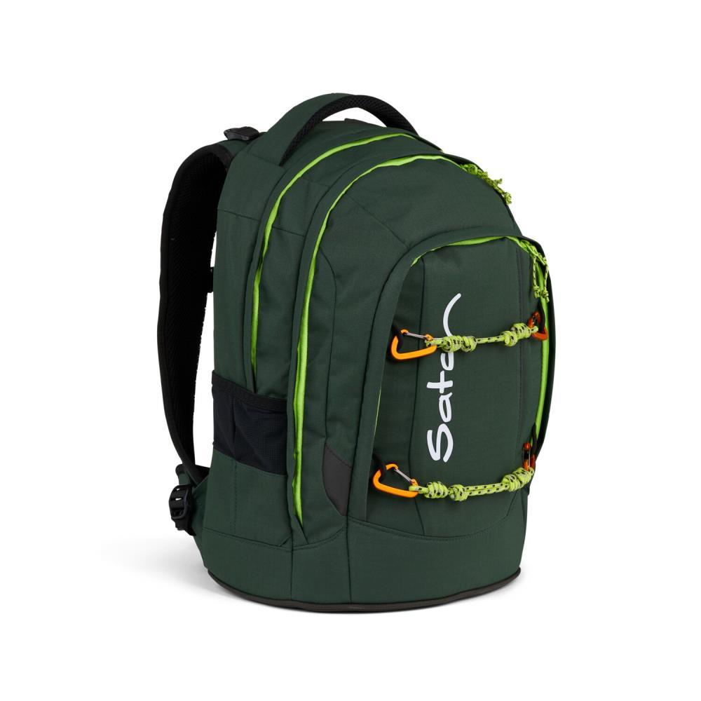 Satch Pack Green Explorer Adventure Special Edition Schulrucksack Set 3tlg.
