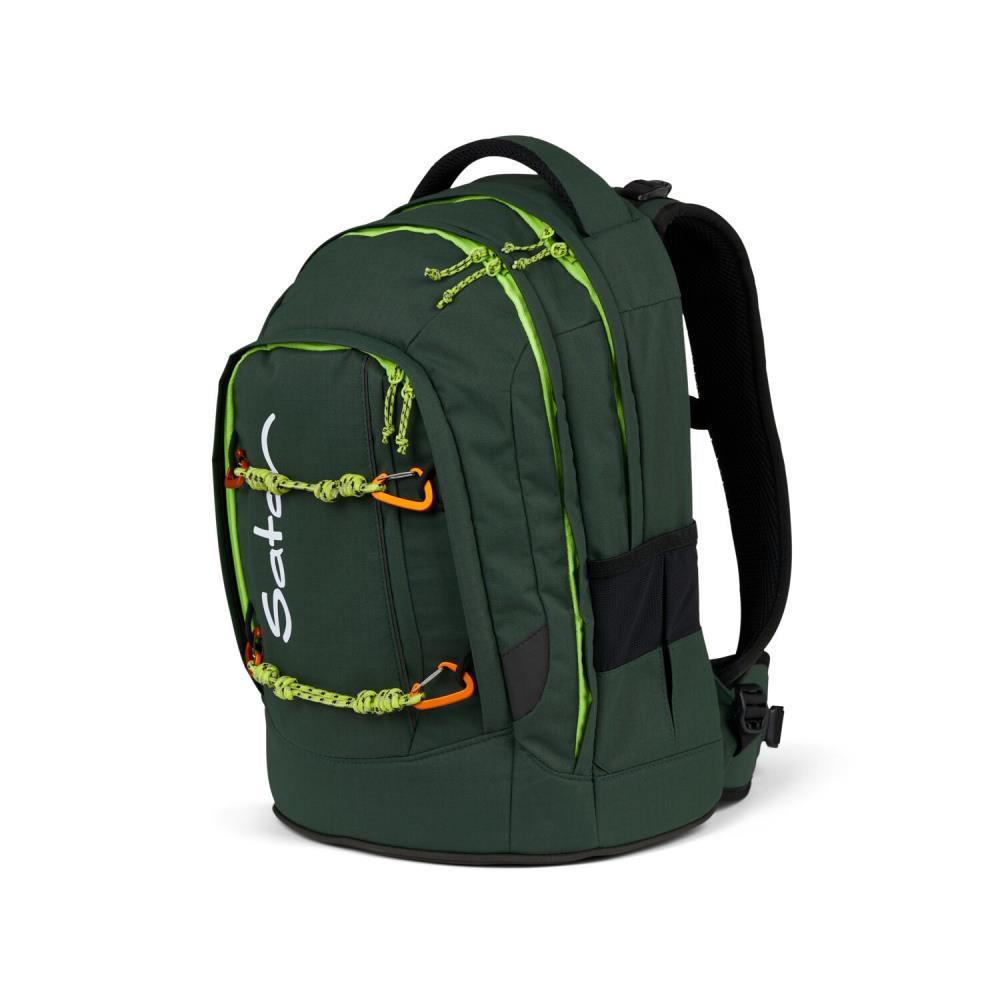 Satch Pack Green Explorer Adventure Special Edition Schulrucksack Set 3tlg.